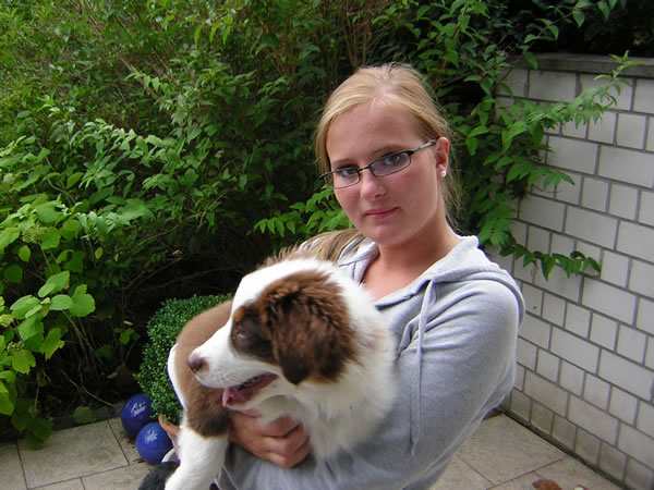 9.8.2006: Ersatzhundemutter Jana